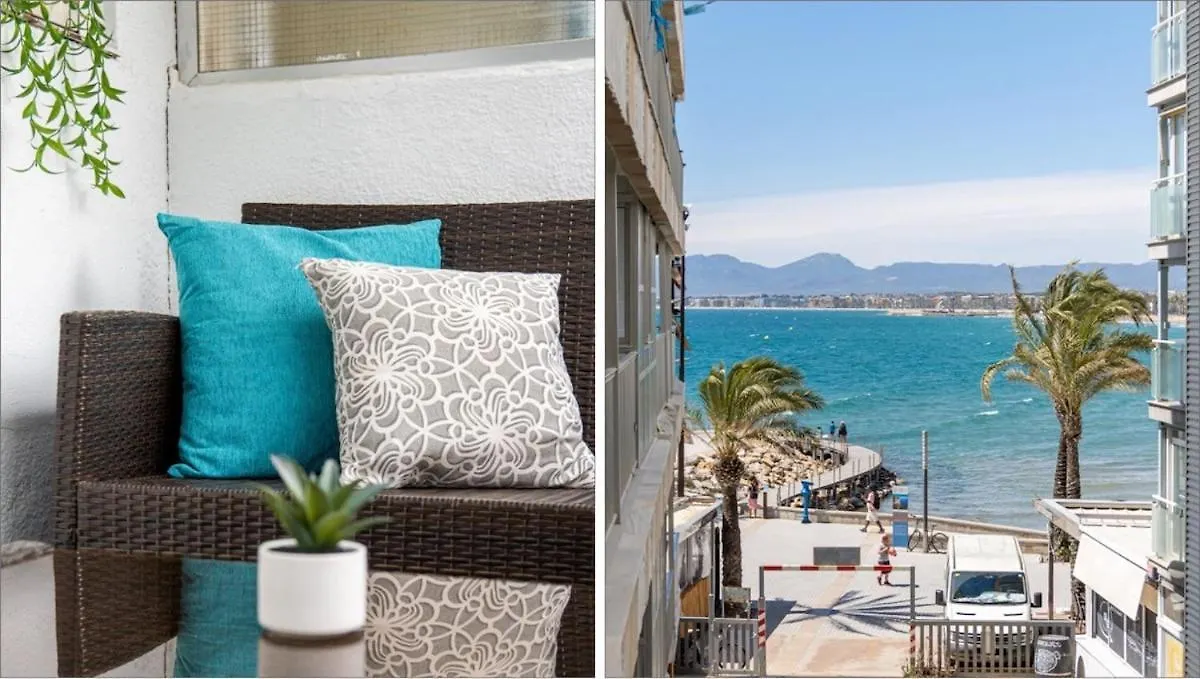 Salou -2Hb-4Pax -Beach-Sea View-Ac-Wifi15 0*,